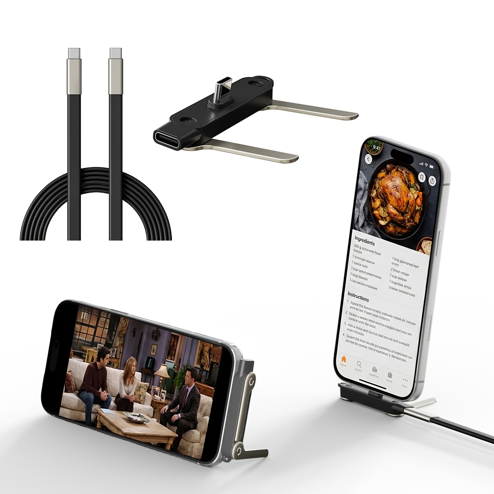 2‑in‑1 Type‑C Male to Female A - Type 2 Charger 评论和价格