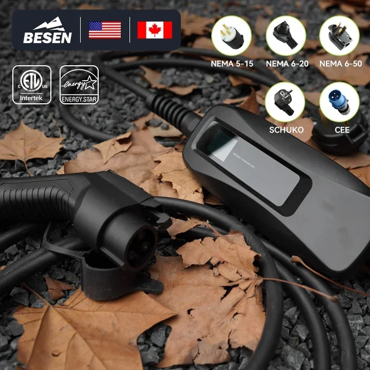 BESEN 8.8kW Portable Type 1 EV - Portable Ev Charger 评论和价格