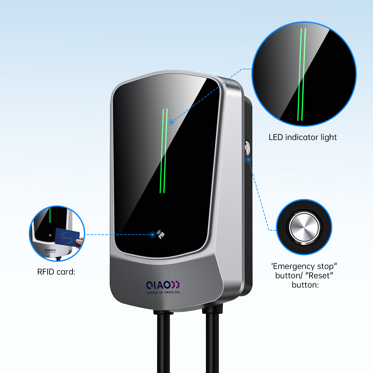 QIAO Type 2 Home EV Charger 7. - Home Ev Charger 评论和价格